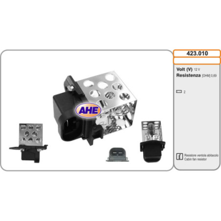 Résistance de série, moteur...