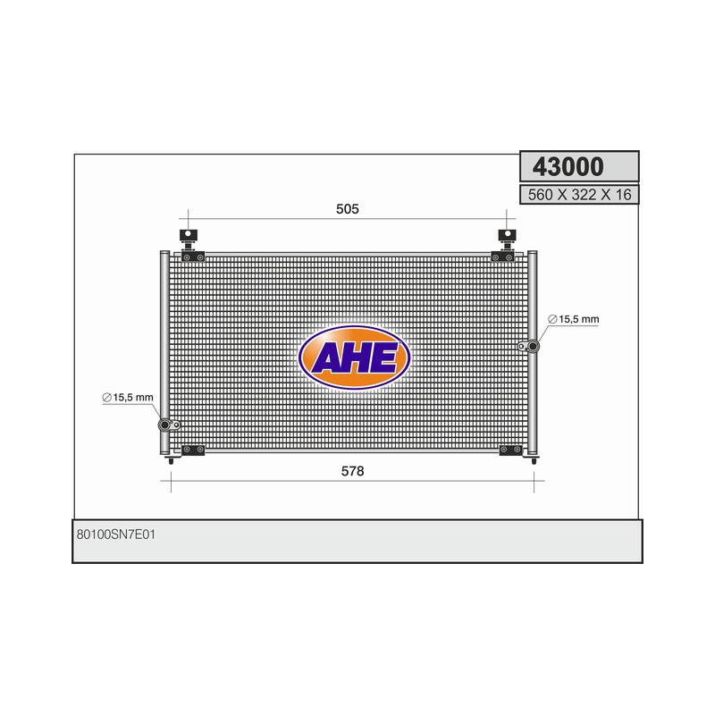 Condenseur de climatisation AHE