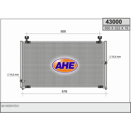 Condenseur de climatisation...