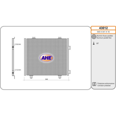Condenseur de climatisation AHE