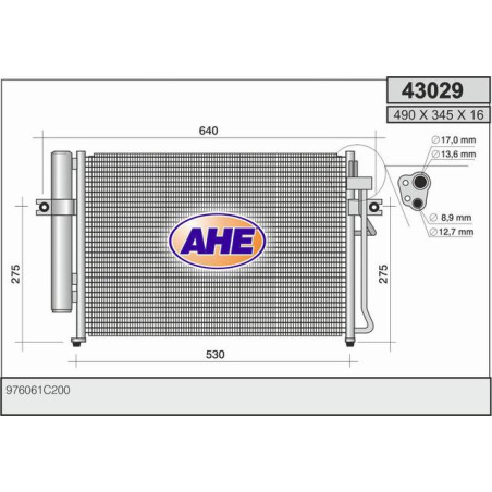 Condenseur de climatisation AHE