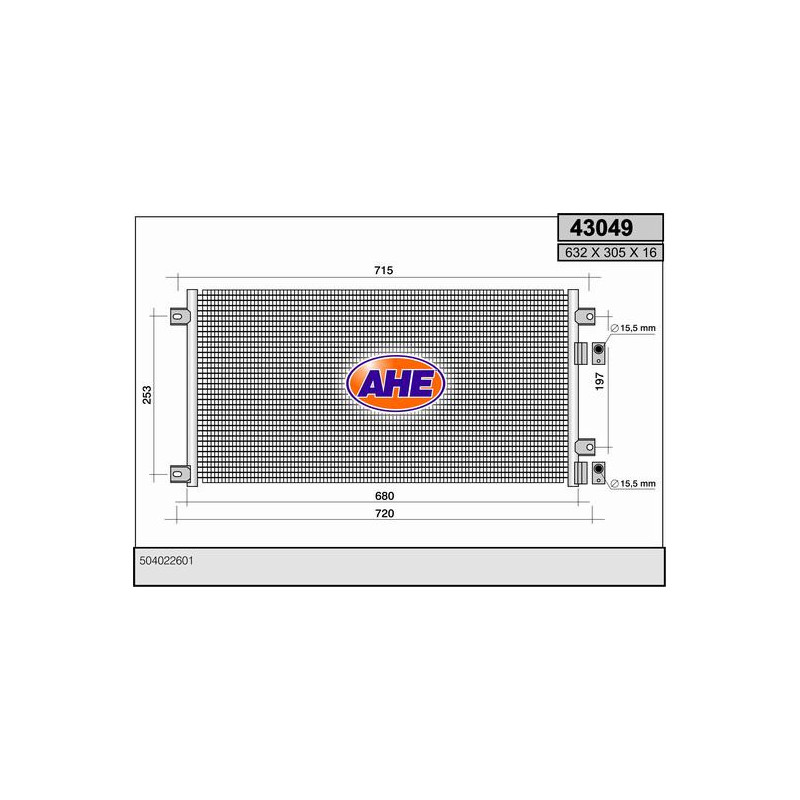 Condenseur de climatisation AHE