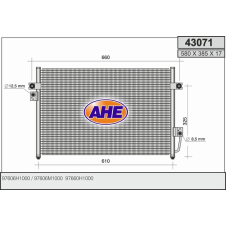 Condenseur de climatisation AHE