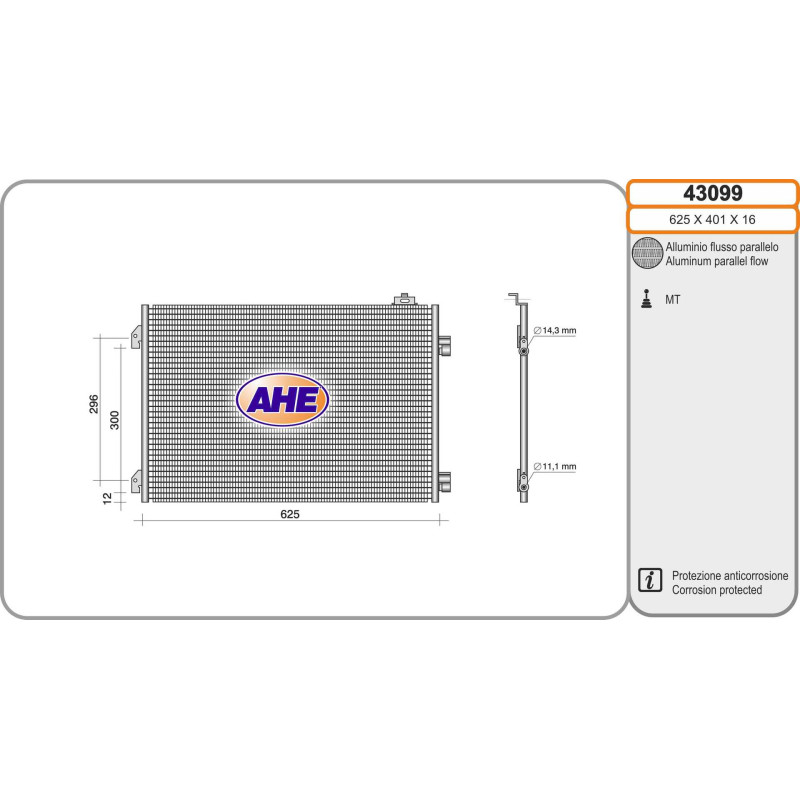 Condenseur de climatisation AHE