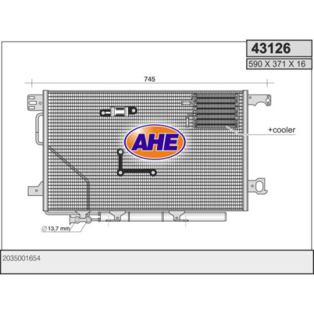 Condenseur de climatisation AHE