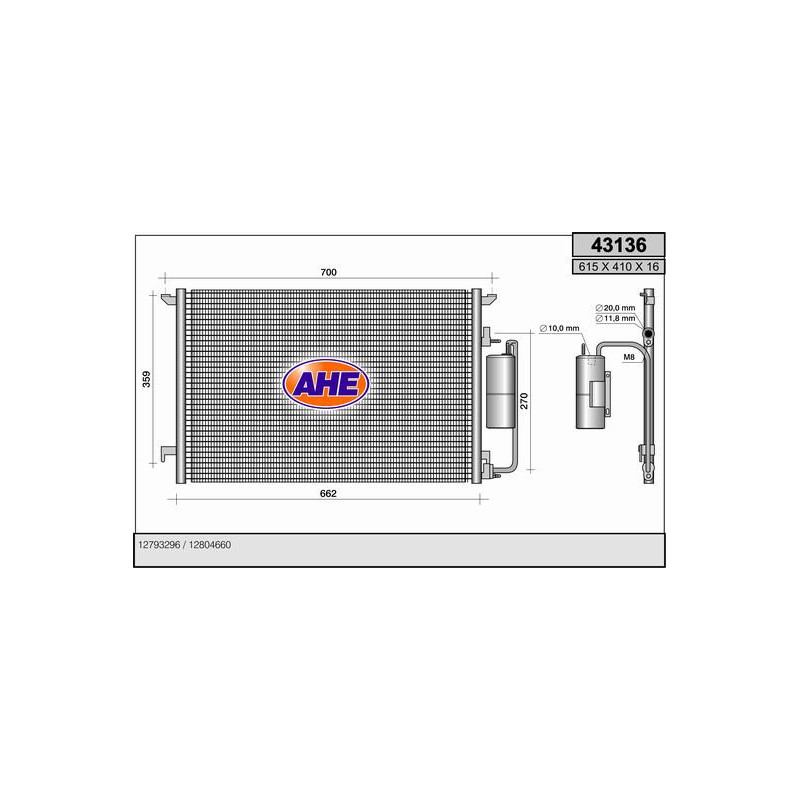 Condenseur de climatisation AHE
