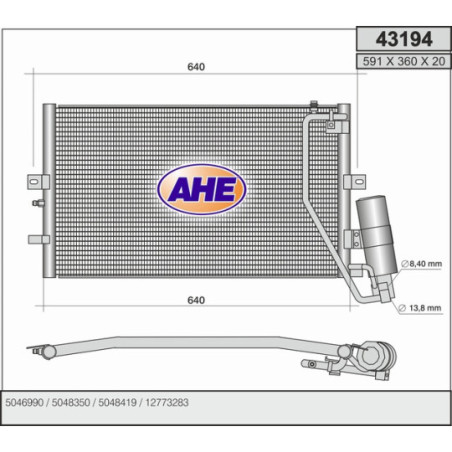 Condenseur de climatisation AHE