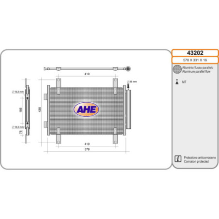 Condenseur de climatisation...