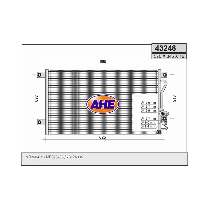 Condenseur de climatisation AHE