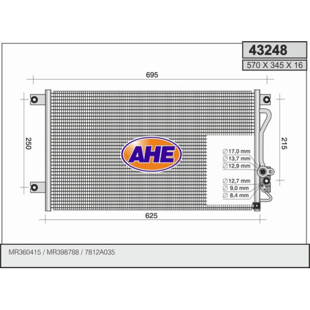 Condenseur de climatisation...