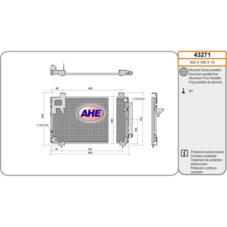 Condenseur de climatisation...