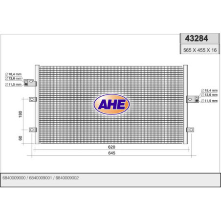 Condenseur de climatisation AHE