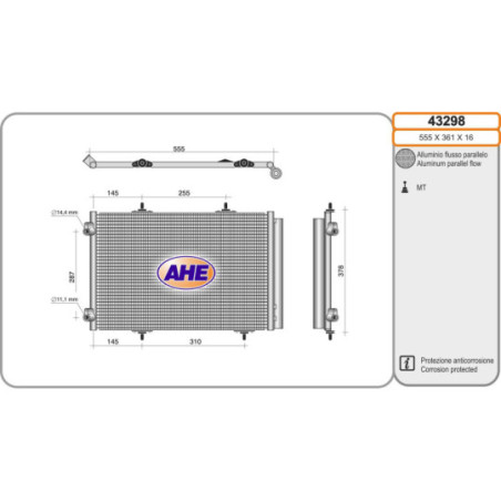 Condenseur de climatisation AHE