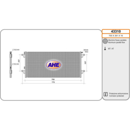 Condenseur de climatisation...