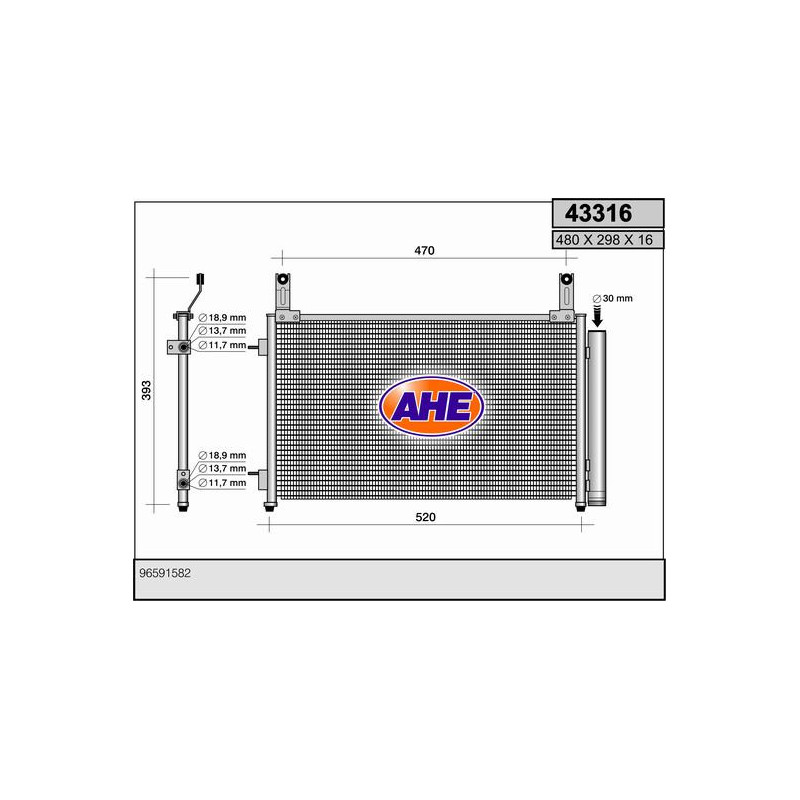 Condenseur de climatisation AHE