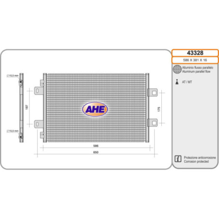 Condenseur de climatisation AHE