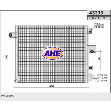 Condenseur de climatisation AHE