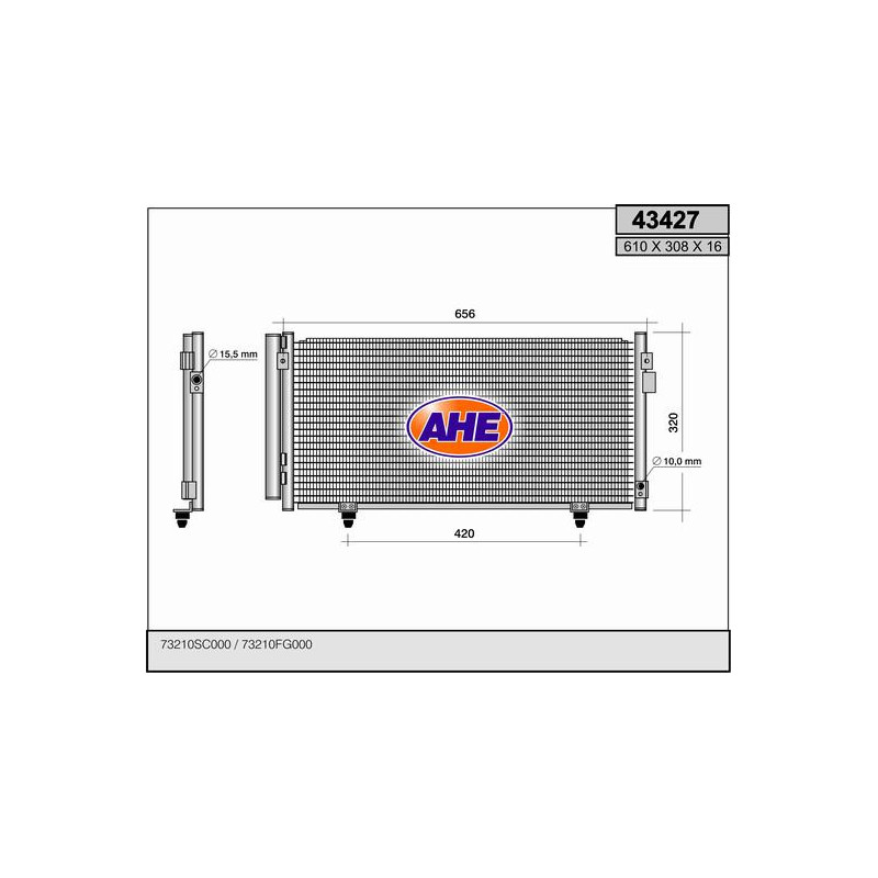 Condenseur de climatisation AHE