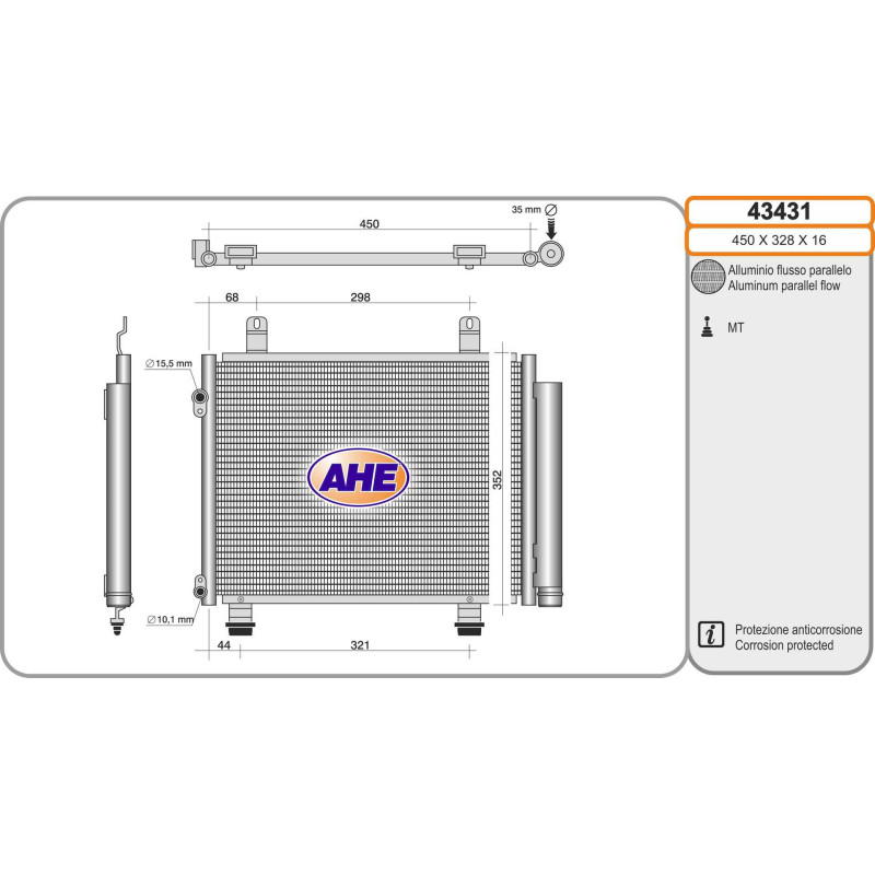 Condenseur de climatisation AHE