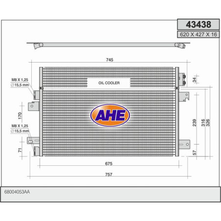 Condenseur de climatisation AHE
