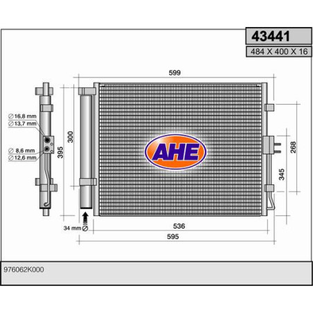 Condenseur de climatisation AHE