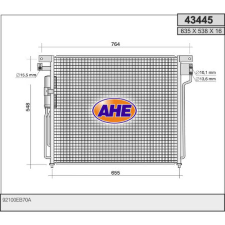 Condenseur de climatisation...