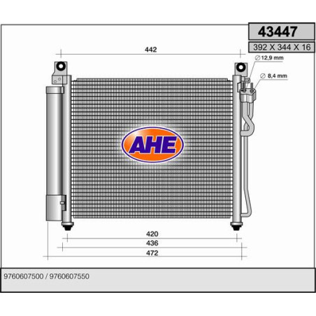 Condenseur de climatisation AHE