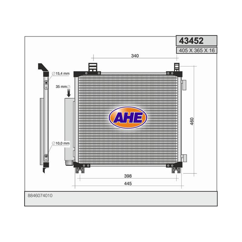 Condenseur de climatisation AHE