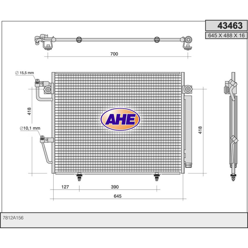 Condenseur de climatisation AHE