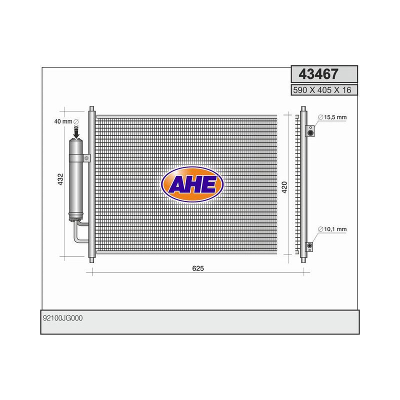 Condenseur de climatisation AHE