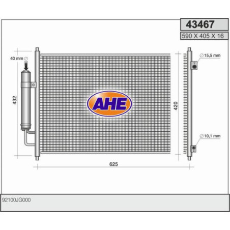 Condenseur de climatisation AHE