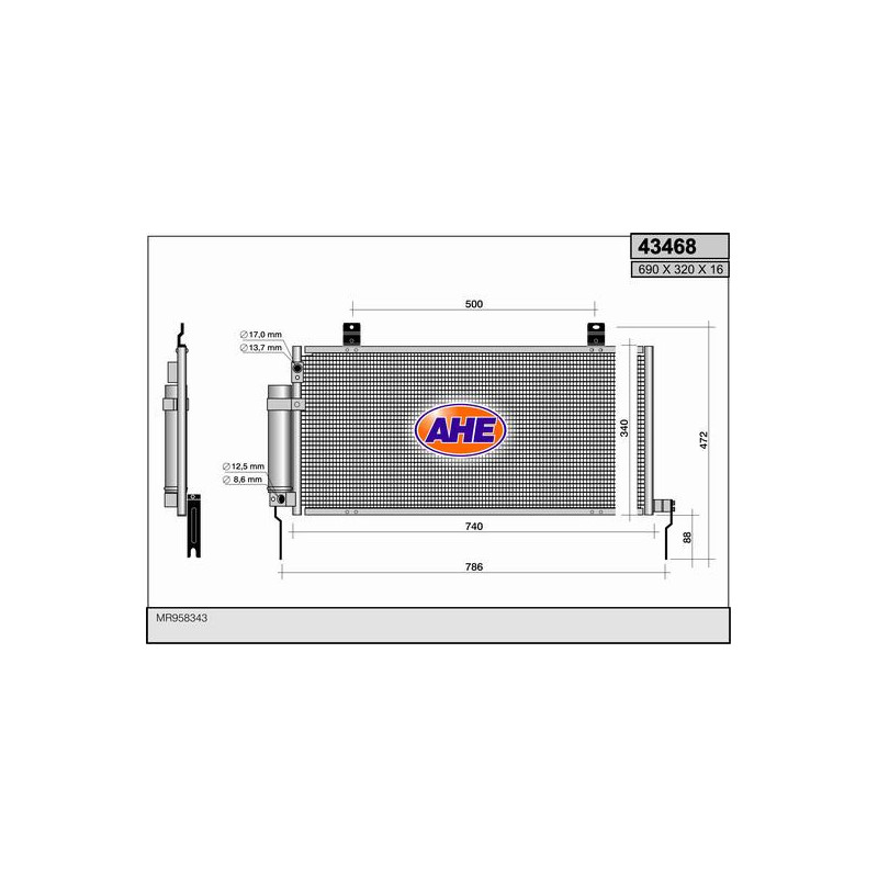 Condenseur de climatisation AHE