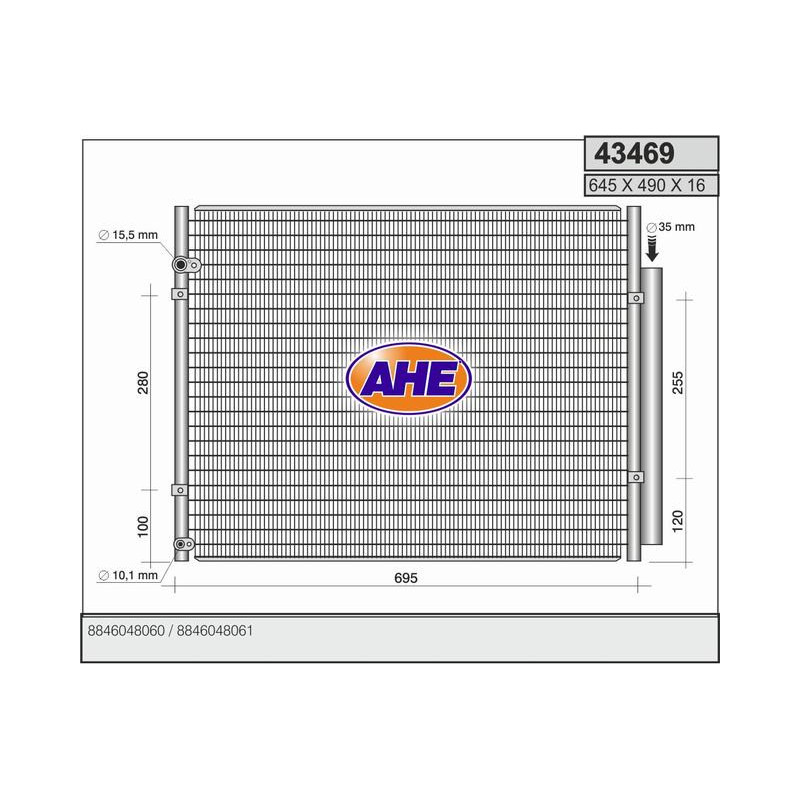 Condenseur de climatisation AHE