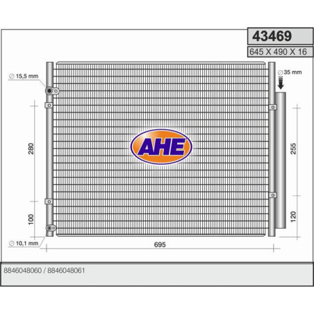 Condenseur de climatisation AHE