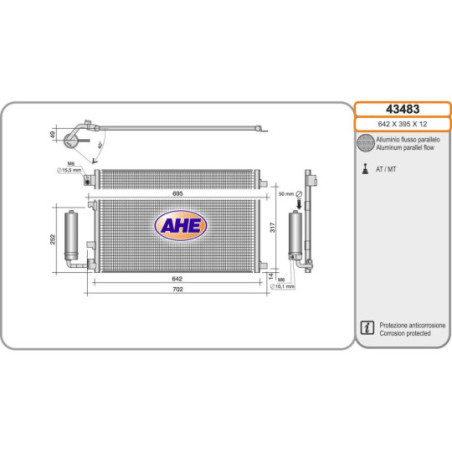 Condenseur de climatisation AHE
