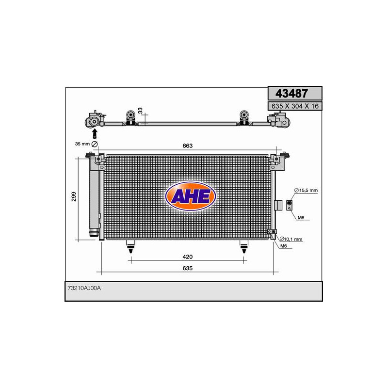 Condenseur de climatisation AHE