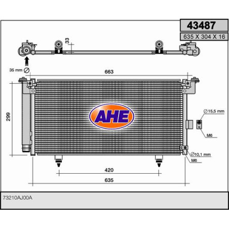 Condenseur de climatisation AHE