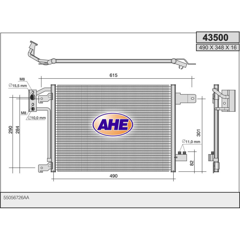 Condenseur de climatisation AHE
