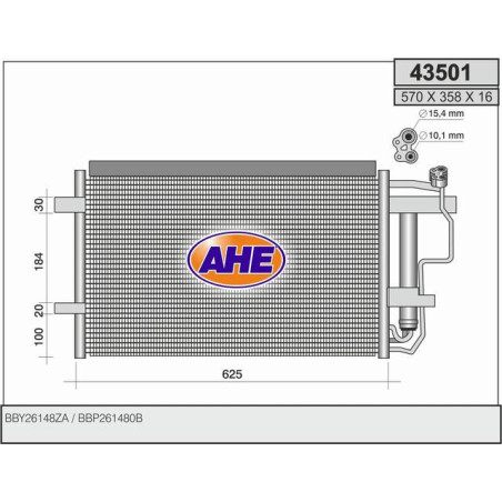 Condenseur de climatisation AHE