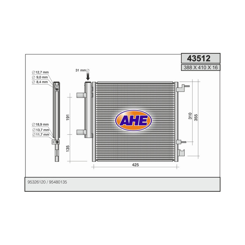 Condenseur de climatisation AHE