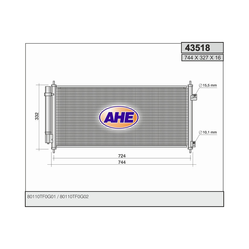 Condenseur de climatisation AHE