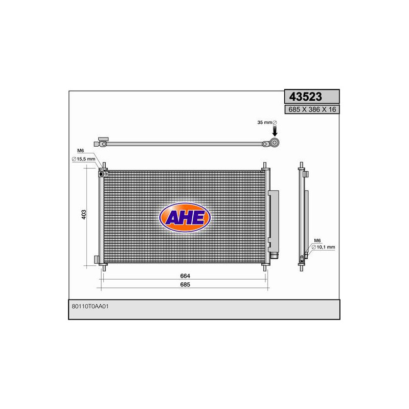 Condenseur de climatisation AHE
