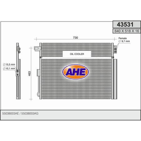 Condenseur de climatisation AHE