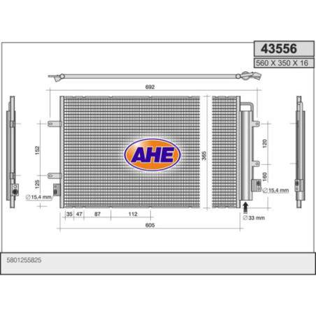 Condenseur de climatisation AHE