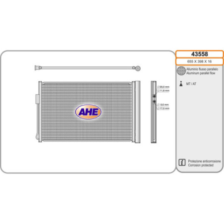 Condenseur de climatisation AHE