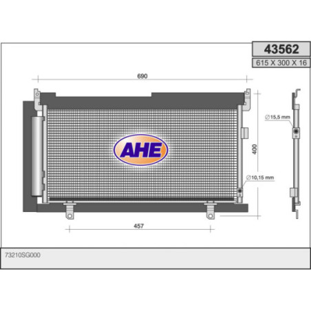 Condenseur de climatisation AHE