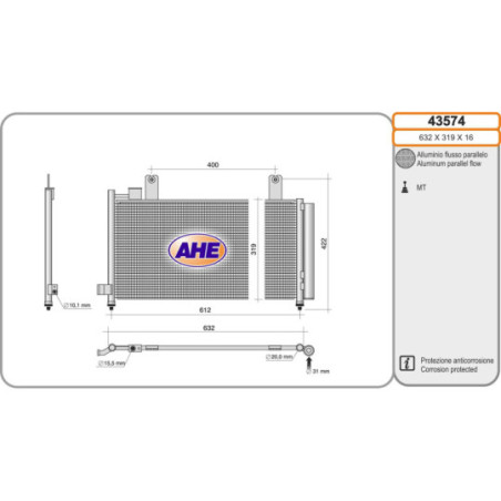 Condenseur de climatisation AHE