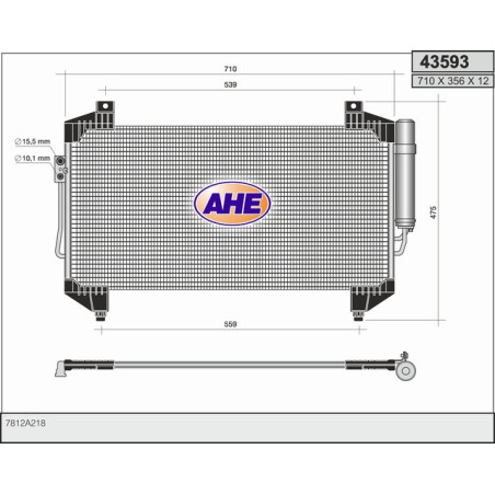 Condenseur de climatisation AHE