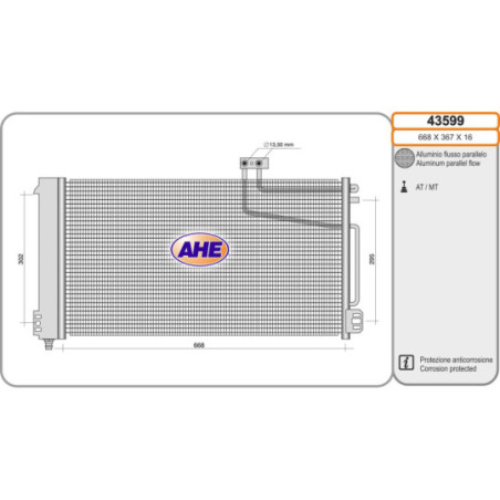 Condenseur de climatisation AHE