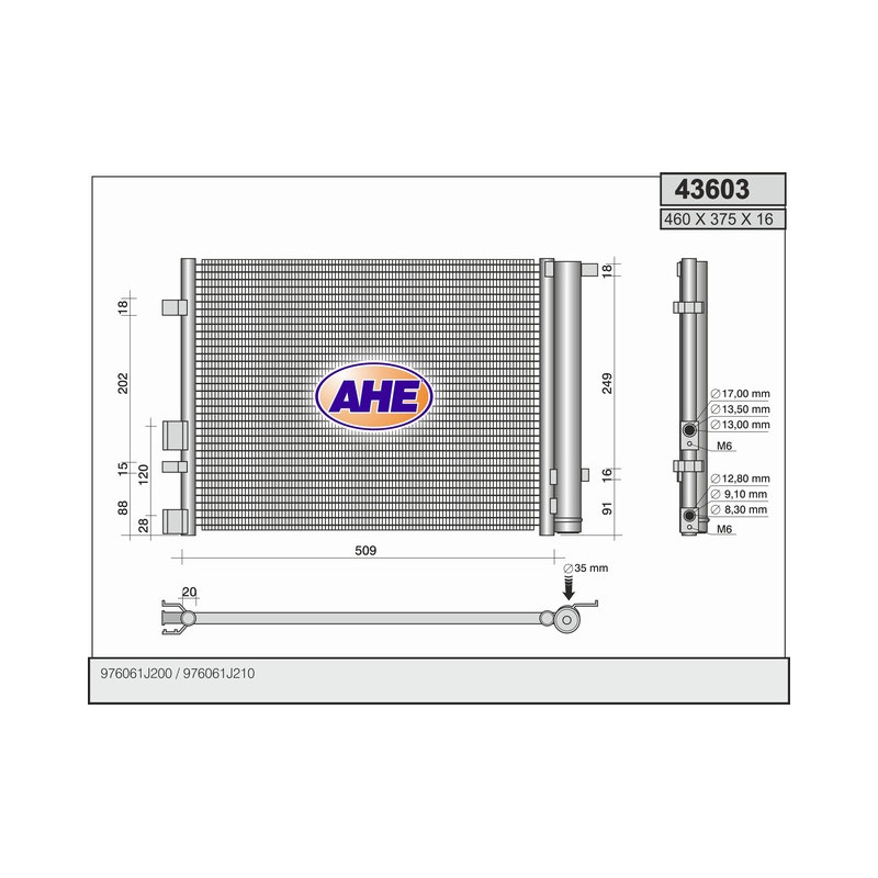 Condenseur de climatisation AHE